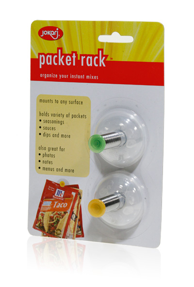 Davison Produced Product Invention: Packet Rack