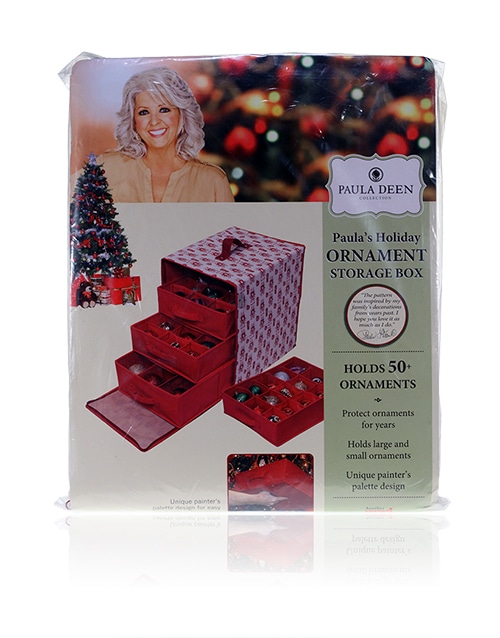 Davison Produced Product Invention: Ornament Storage Box – Paula Deen Holiday
