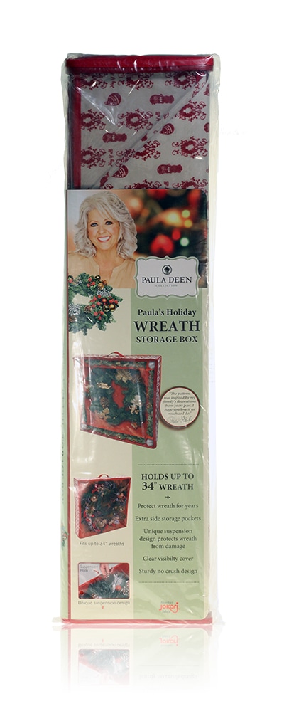 Davison Produced Product Invention: Wreath Storage Box – Paula Deen Holiday