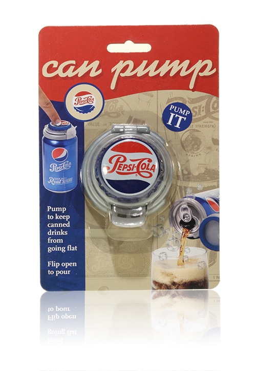 Davison Produced Product Invention: Can Pump – Pepsi