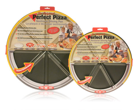 Davison Produced Product Invention: The Perfect Pizza Pan