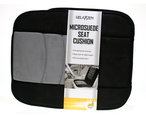Davison Produced Product Invention: Microsuede Seat Cushion Packaging