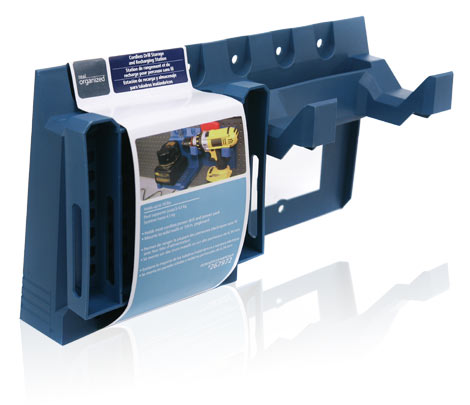 Davison Produced Product Invention: Pegboard Power Drill Holder