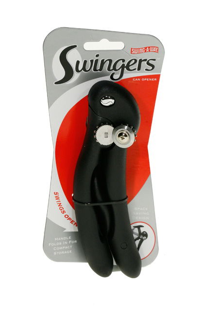 Final Manufactured Product for Davison Produced Product Invention Swingers Can Opener
