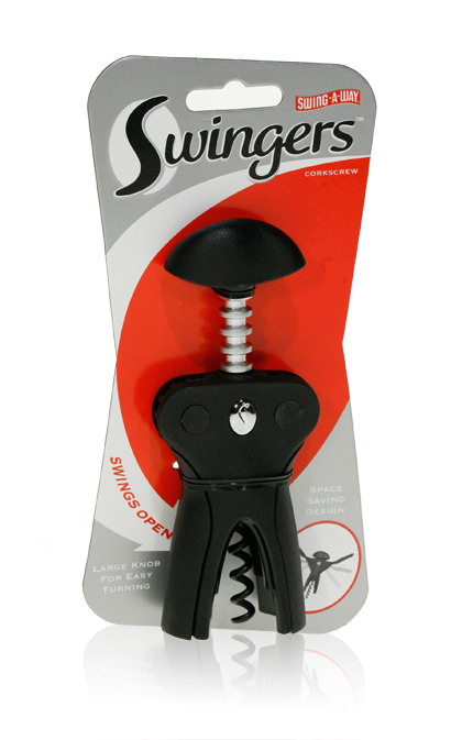 Final Manufactured Product for Davison Produced Product Invention Swingers Cork Screw