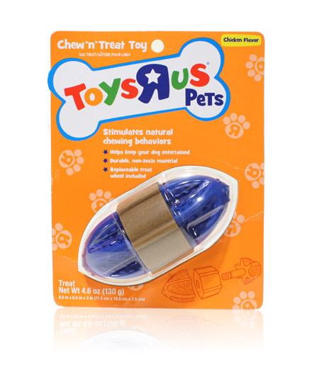 Davison Produced Product Invention: Toys “R” US Pets Treat Toy Football