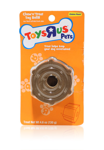 Final Manufactured Product for Davison Produced Product Invention Toys “R” US Pets Treat Toy Refill Pack