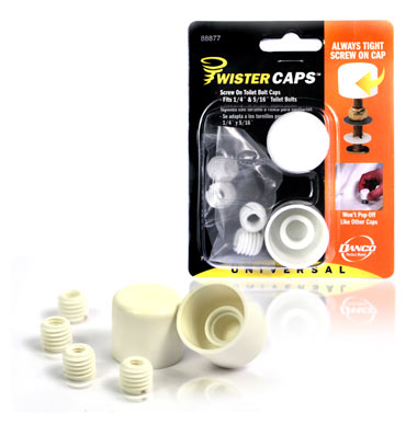 Final Manufactured Product for Davison Produced Product Invention Twister Caps