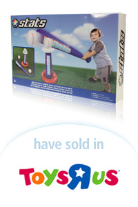 Davison Designed Product Idea: Stats Inflatable Home Run Hitter with Bat