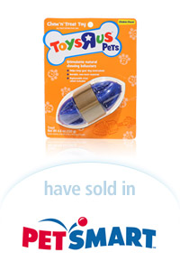 Davison Designed Product Idea: Toys “R” US Pets Treat Toy Football