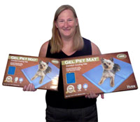 Hugs pet products chilly mat comfort cooling gel pet mat discount