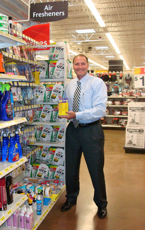 George Davison with Davison produced product idea: The Personals Air Freshener