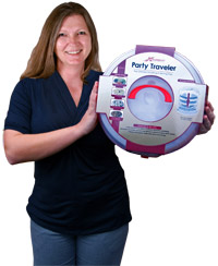 Joy, Inventor of the Party On The Go