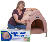 Sharon, Inventor of the Cool Cot House