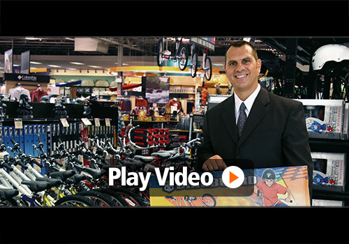 Video testimonial of John, Inventor of The Bikeboard