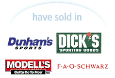 The BikeBoard has sold in Dunham Sports, FAO Schwarz, Dick Sporting Goods, Modell's and more!