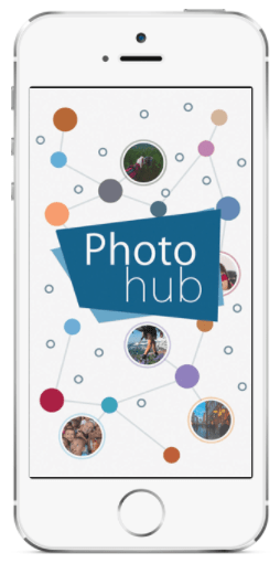 Davison Designed Product Invention - Photo Hub App on the iPhone