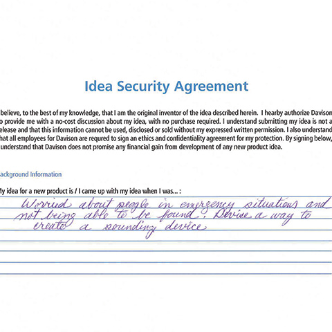 Idea Security Agreement