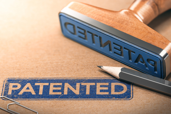 Patent Paperwork Patent Stamp