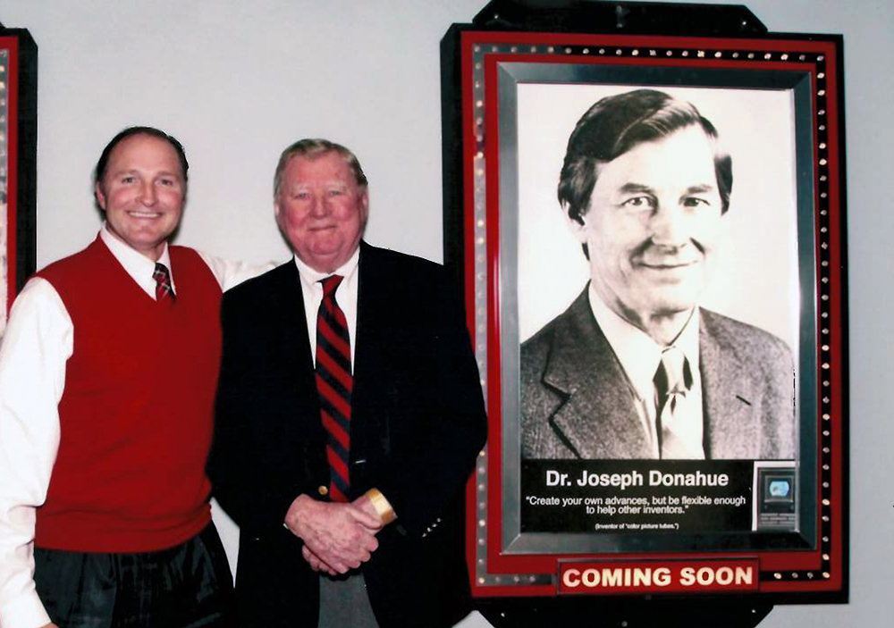 Our Founder, George Davison with Joseph Donahue