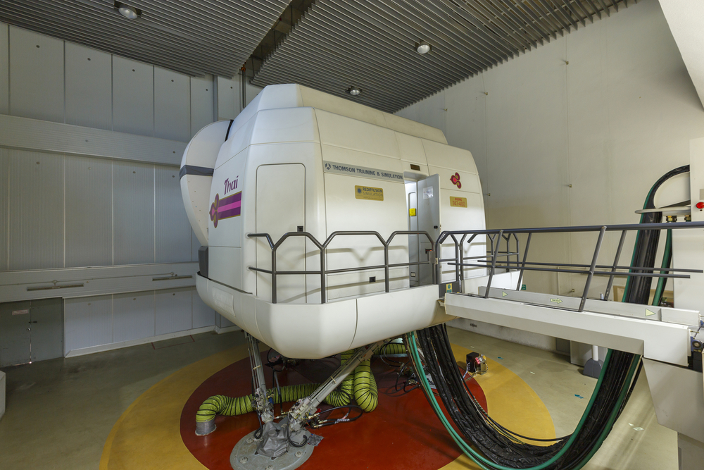 Flight simulator machine