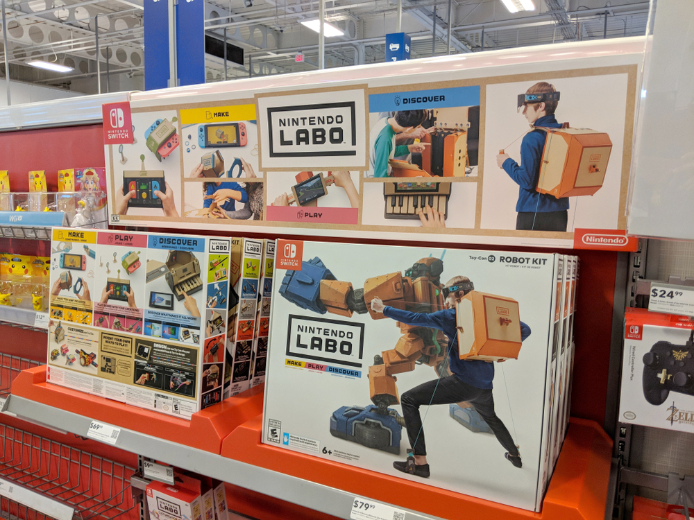 Nintendo Labo in stores